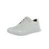 Women's Fit Flop Ida Cuir Flex Lacets Baskets en Blanc Women's Fit Flop Ida Cuir Flex Lacets Baskets en Blanc